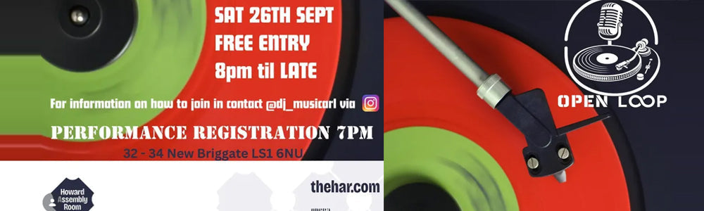 Sat 26th September 2026 - Howard Assembly Room Bar, Leeds - DJ MusiCarl's Open Loop #4