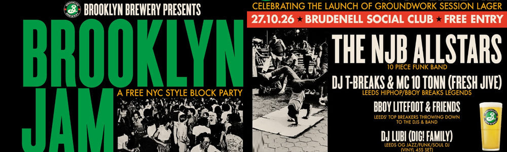 Tue 27th October 2026 - Brudenell Social Club, Leeds - Brooklyn Jam