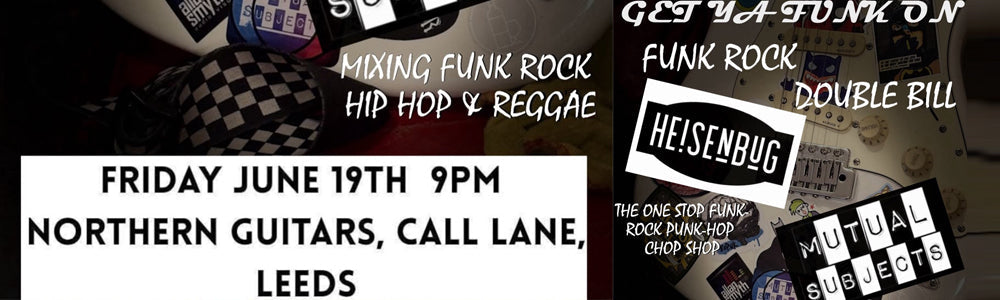 Fri 19th June 2026 - Northern Guitars, Leeds - Mutual Subjects live